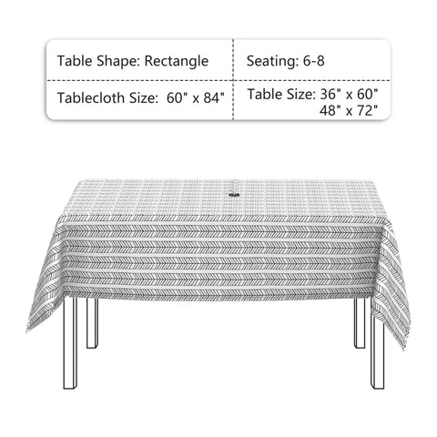 Rectangle Table Covers|LVTXIII Outdoor-cloth table cloth